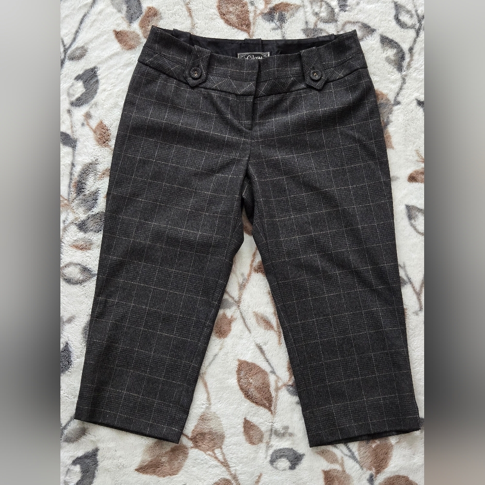 Guess Black and Gray Fabric Blend